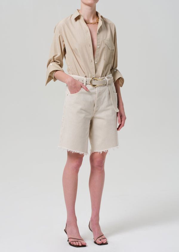 Gold Sign Ayla Short In Almondette