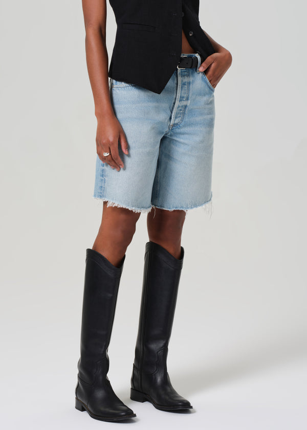 Gold Sign Ayla Short In Bianca