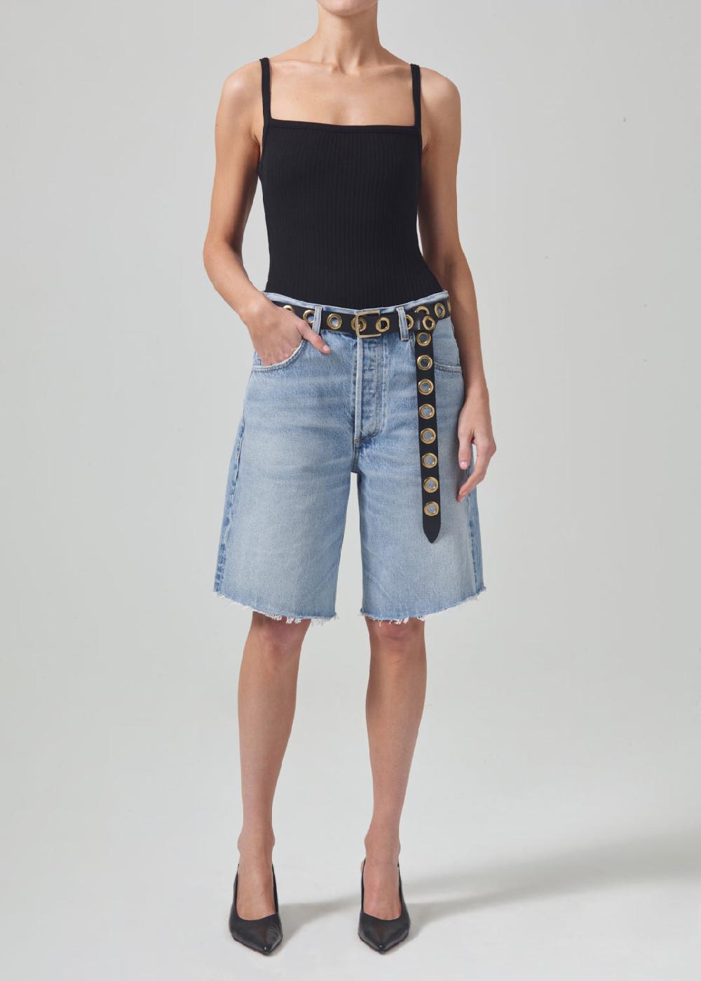 gold sign Ayla Short In Gemini