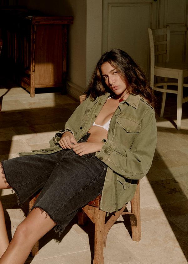 Gold Sign Ayla Short In Voila