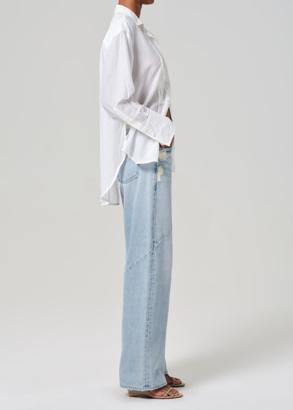 Gold Sign Ayla Swirl Baggy Cuffed In Hallstatt