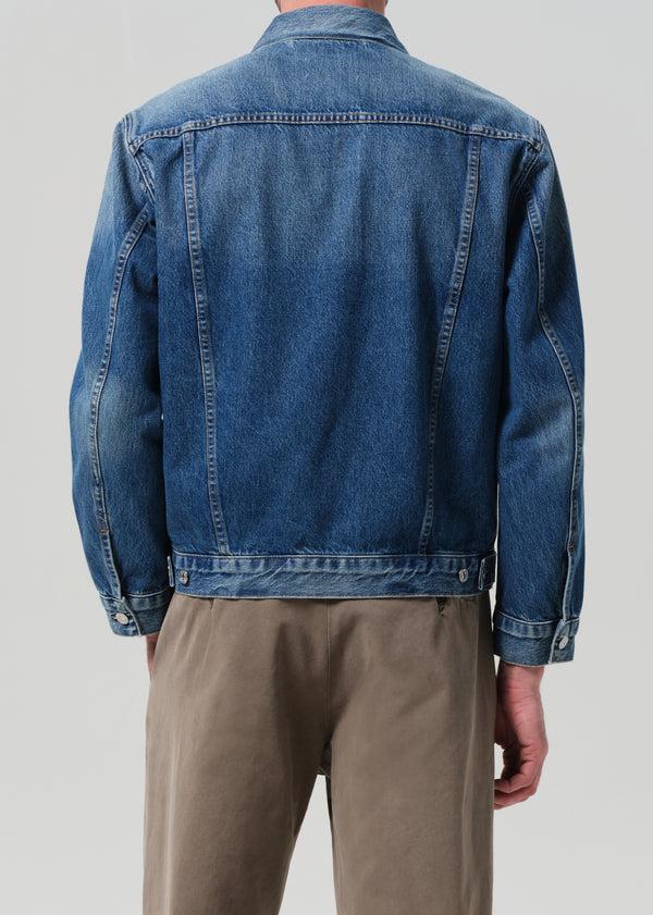 Gold Sign Bamford Denim Jacket In Siren