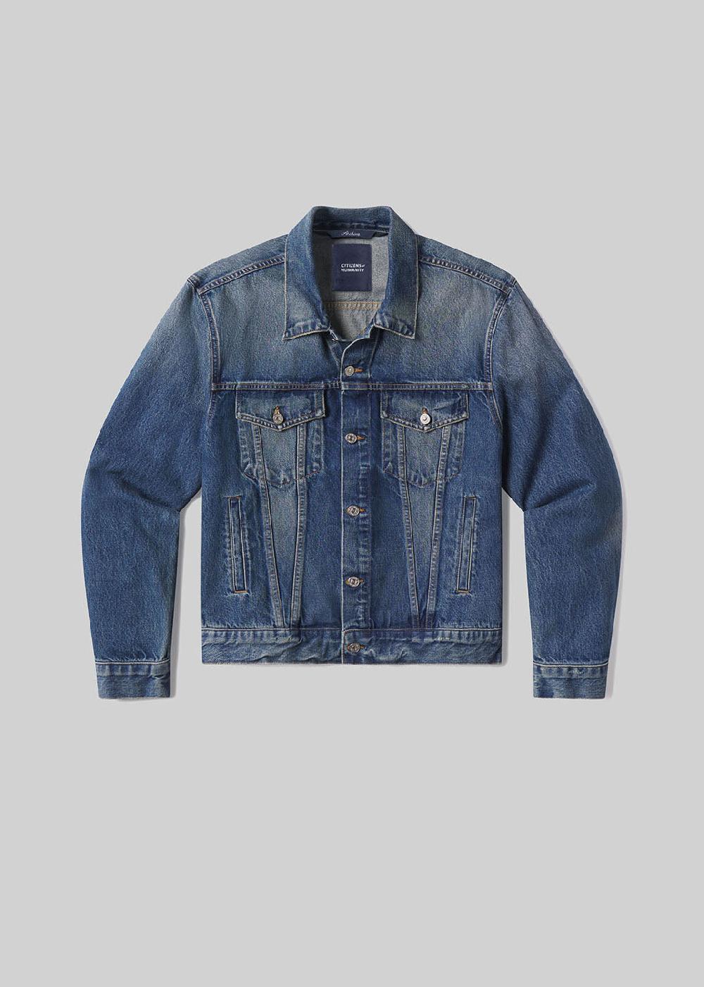 gold sign Bamford Denim Jacket In Siren