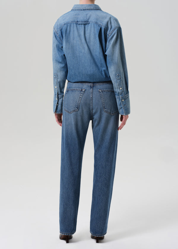 Gold Sign Baretta Relaxed Straight In Jete