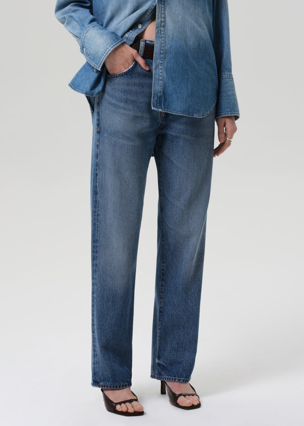 Gold Sign Baretta Relaxed Straight In Jete