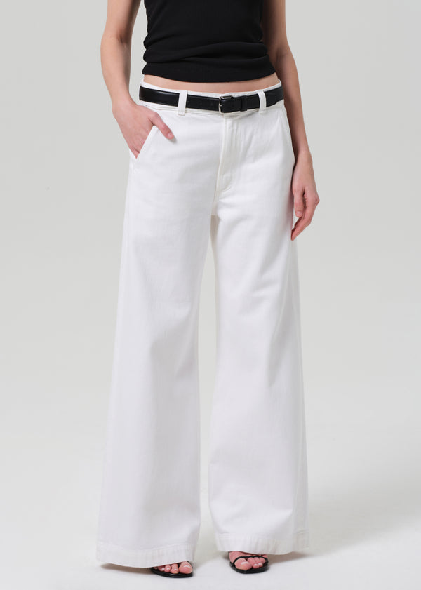 Gold Sign Beverly Trouser In Crescent