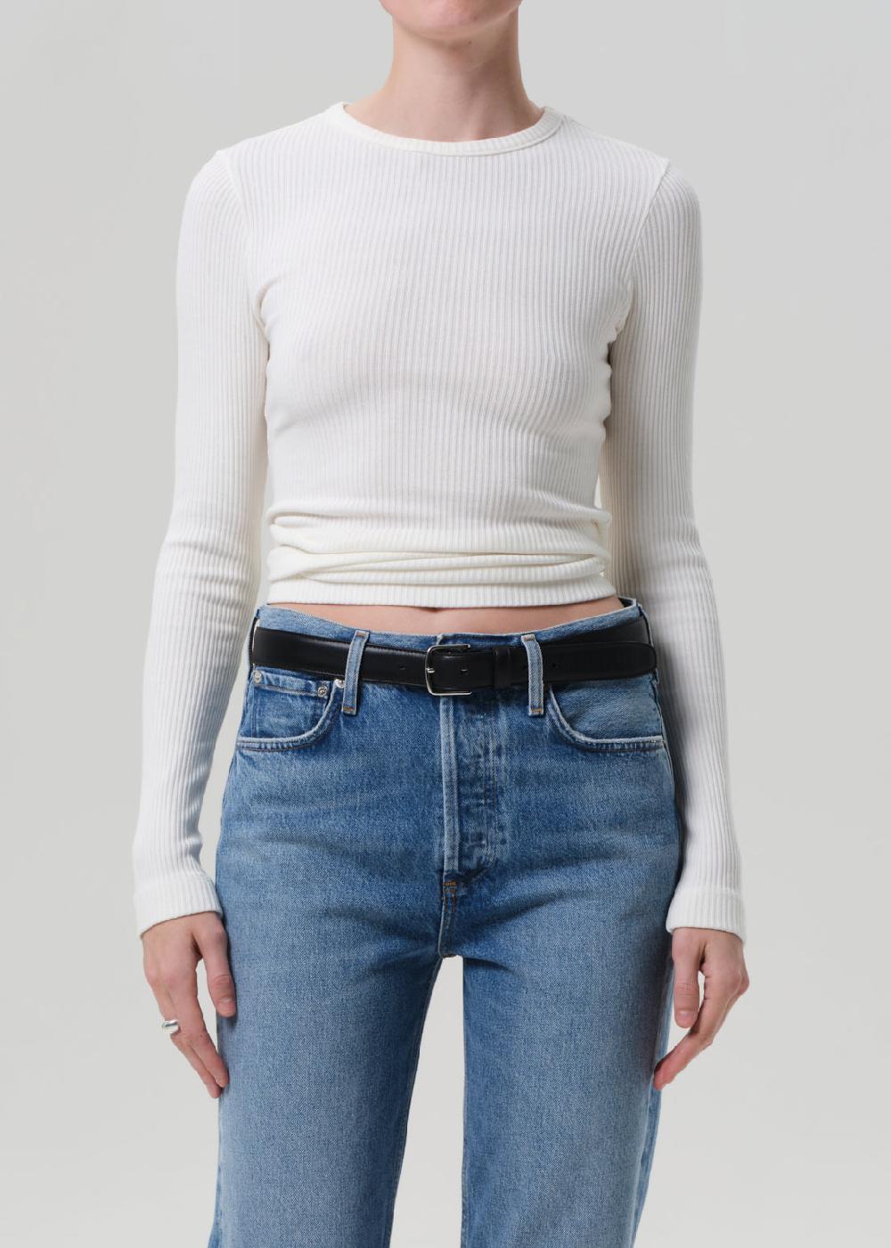 gold sign Bina Crewneck In Pashmina