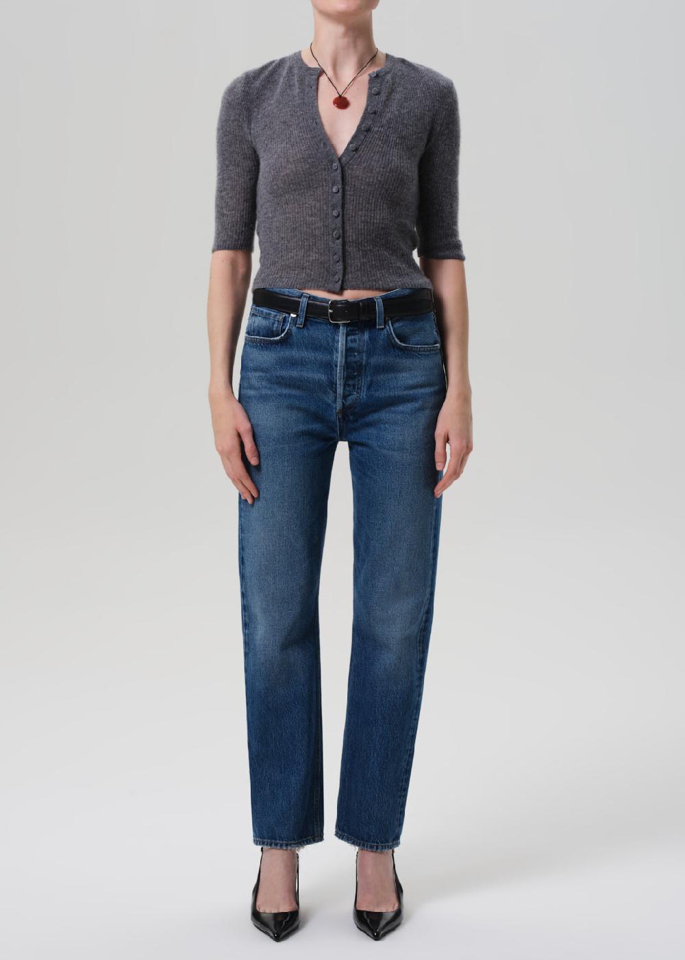 gold sign Blaine High Rise Straight In Chaya