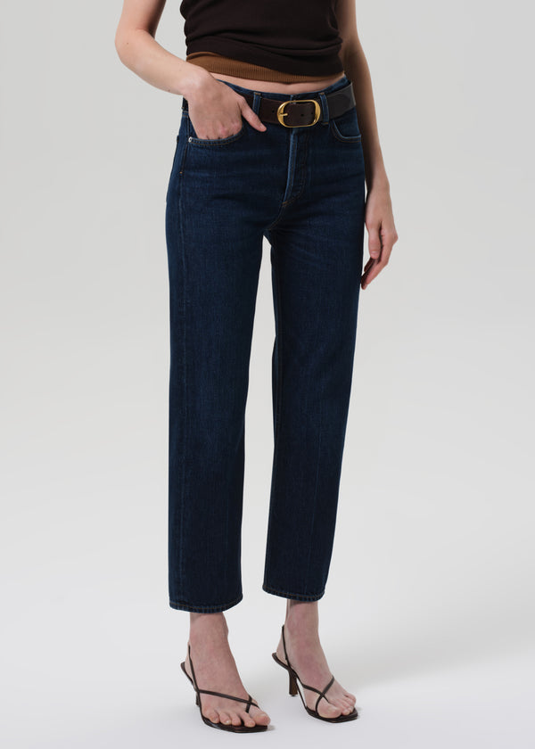 Gold Sign Blaine High Rise Straight In Medina