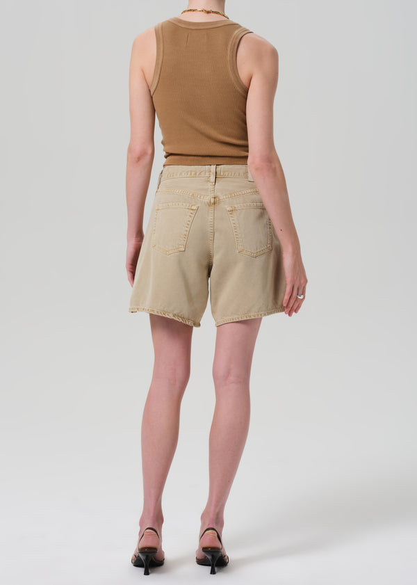 Gold Sign Brynn Drawstring Short In Hempseed