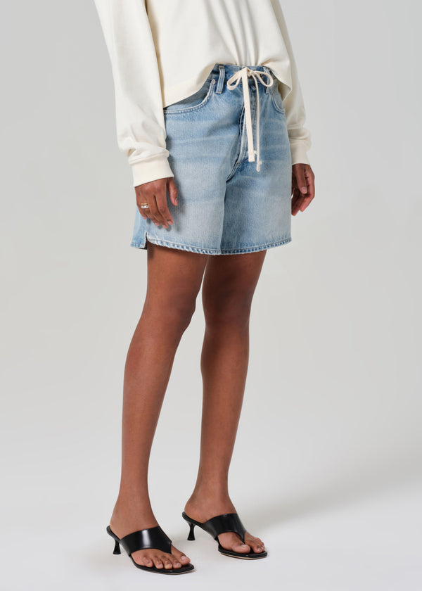 Gold Sign Brynn Drawstring Short In Jesamyn