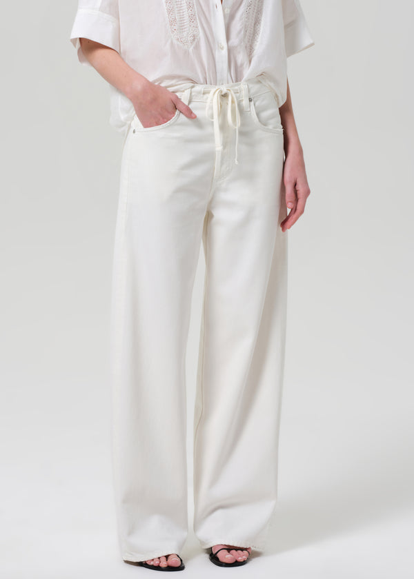 Gold Sign Brynn Drawstring Trouser In Pashmina