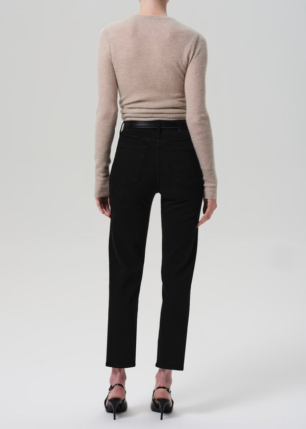 Gold Sign Caia Straight In Plush Black