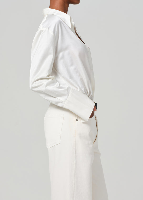 Gold Sign Camilia Shirt In Cassia