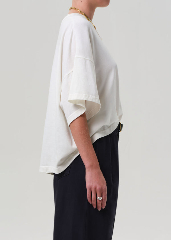Gold Sign Cape Tee In Pashmina