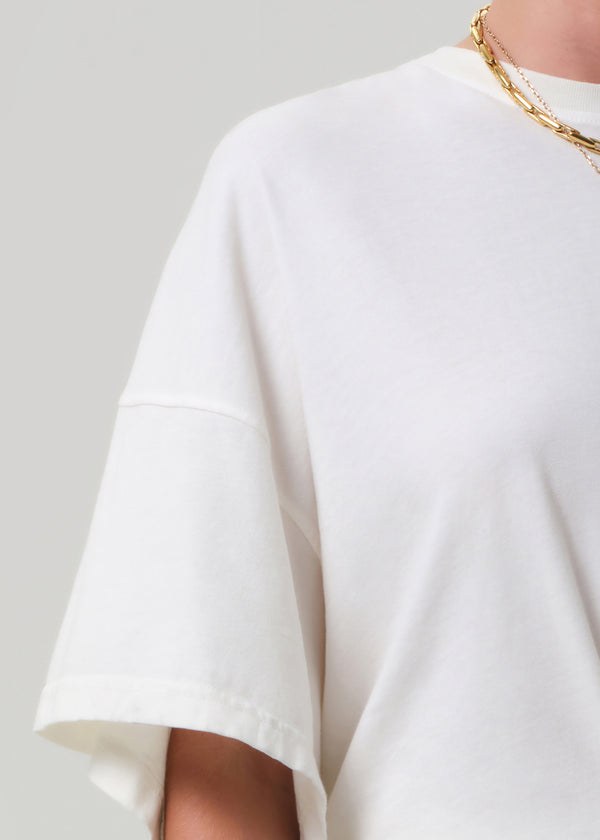 Gold Sign Cape Tee In Pashmina