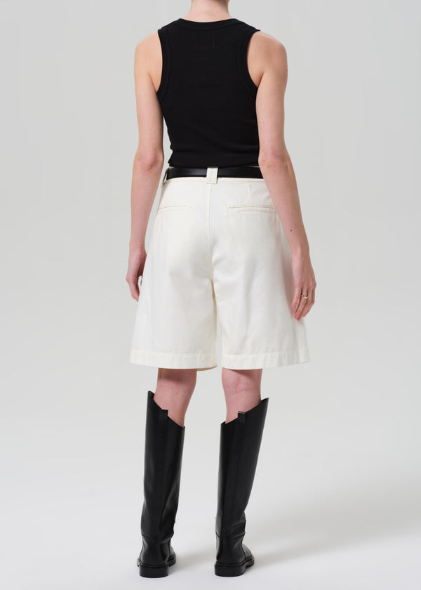 Gold Sign Cara Pleated Short In Pashmina