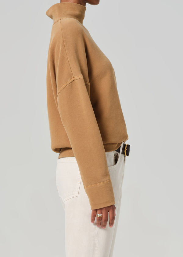 Gold Sign Cara Turtleneck In Marcona