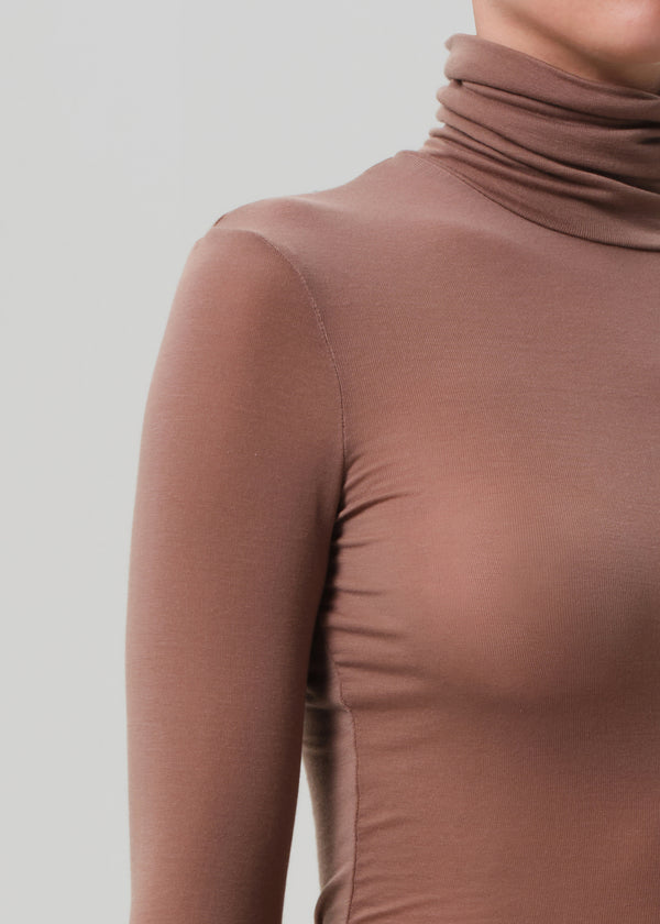 Gold Sign Caradene Turtleneck In Moth