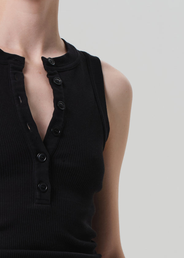 Gold Sign Caralyn Tank In Black