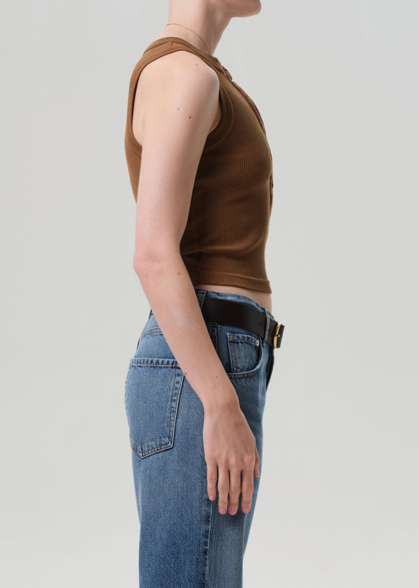 Gold Sign Caralyn Tank In Manuka