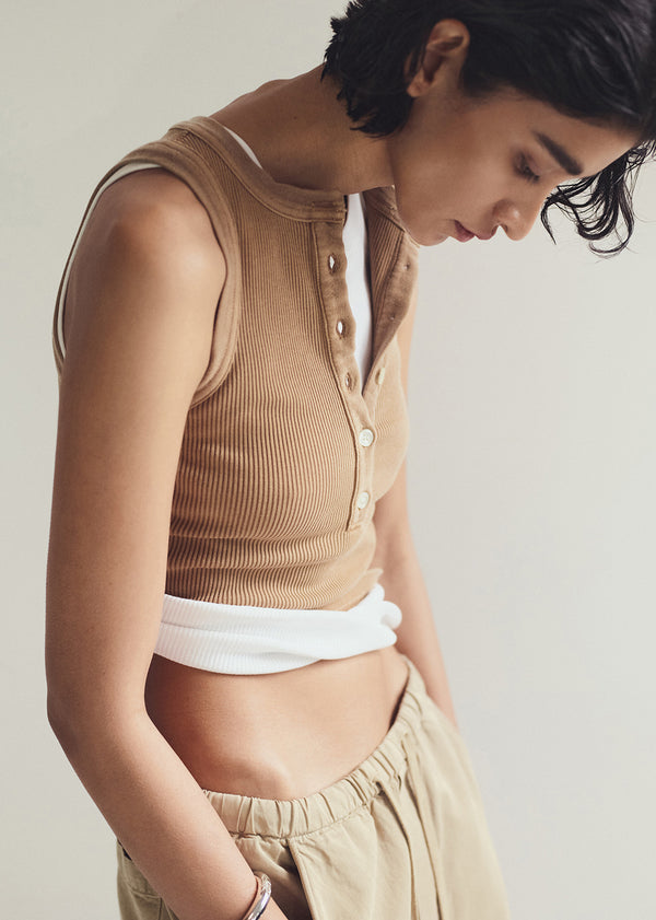 Gold Sign Caralyn Tank In Marcona