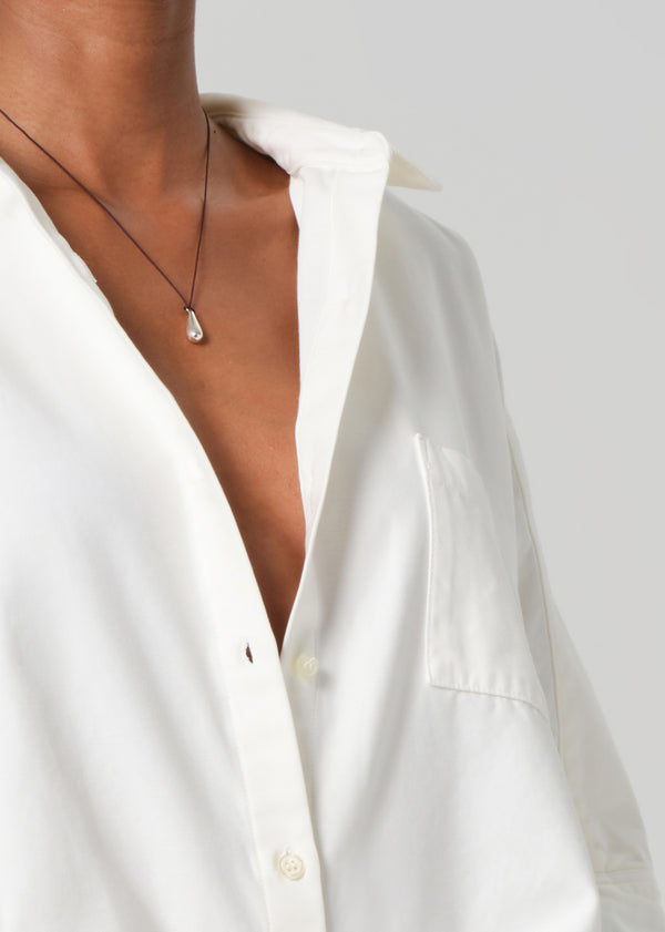 Gold Sign Claire Origami Shirt In Pashmina