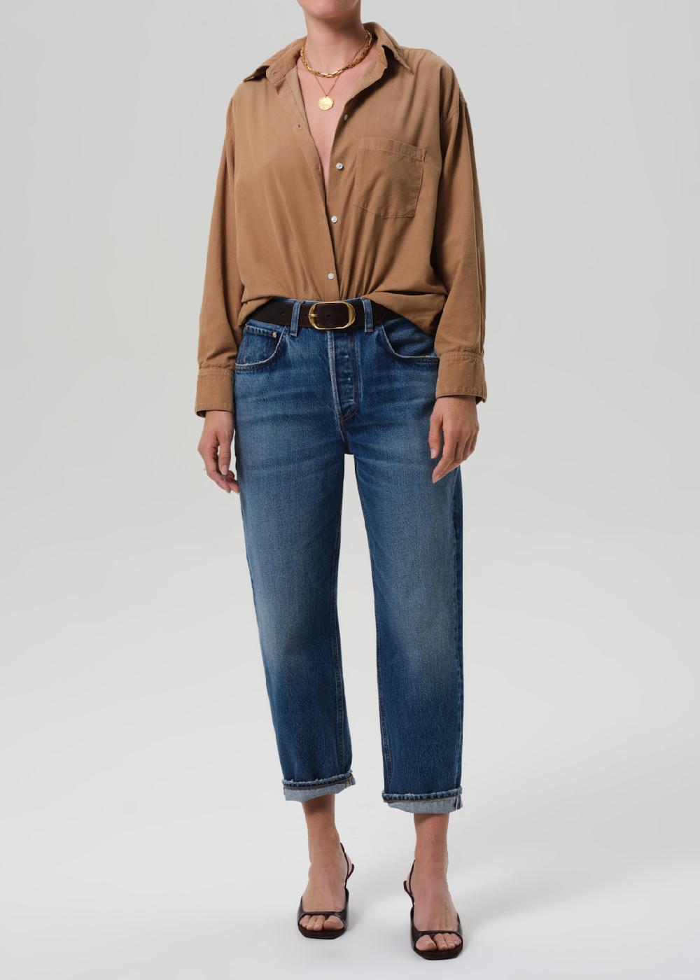 gold sign Dahlia Bow Leg Baby Roll In Chaya