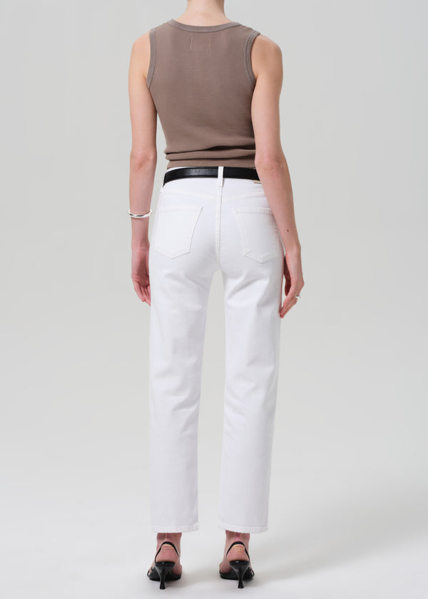 Gold Sign Delfina High Rise Straight In Pastoral