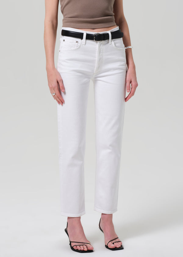 Gold Sign Delfina High Rise Straight In Pastoral