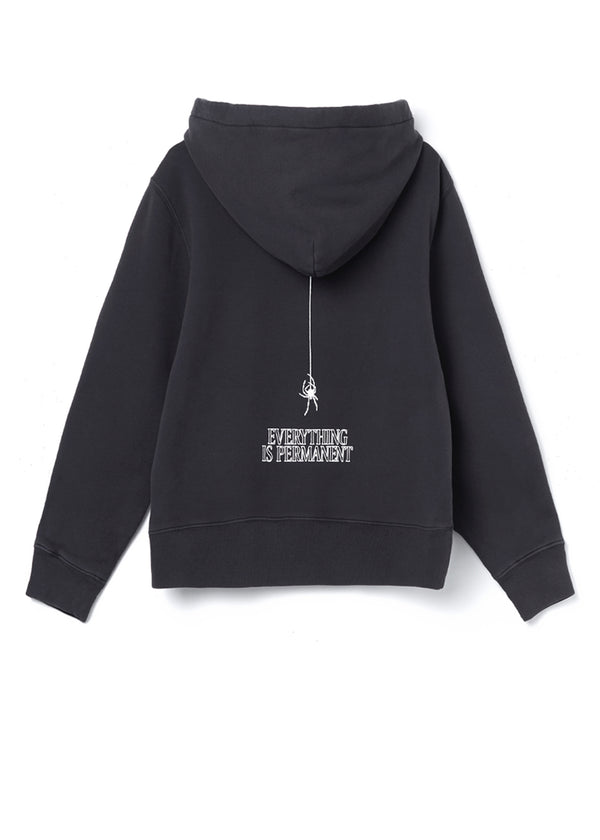 Gold Sign Dr. Woo Unisex Hoodie In Vintage Black