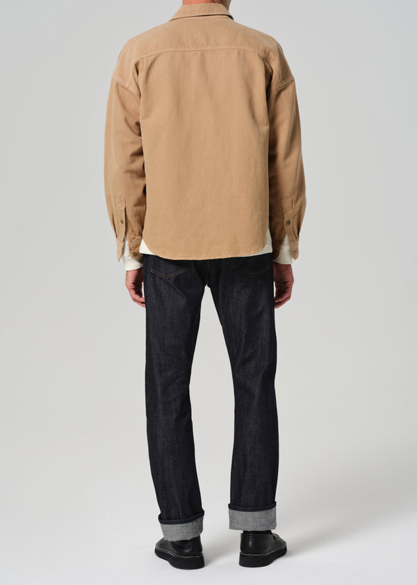 Gold Sign Elijah Straight Archive In Raw Selvedge