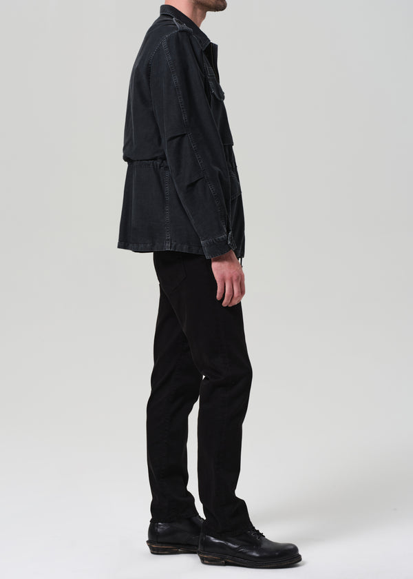 Gold Sign Elijah Straight Cashmere Touch In Black