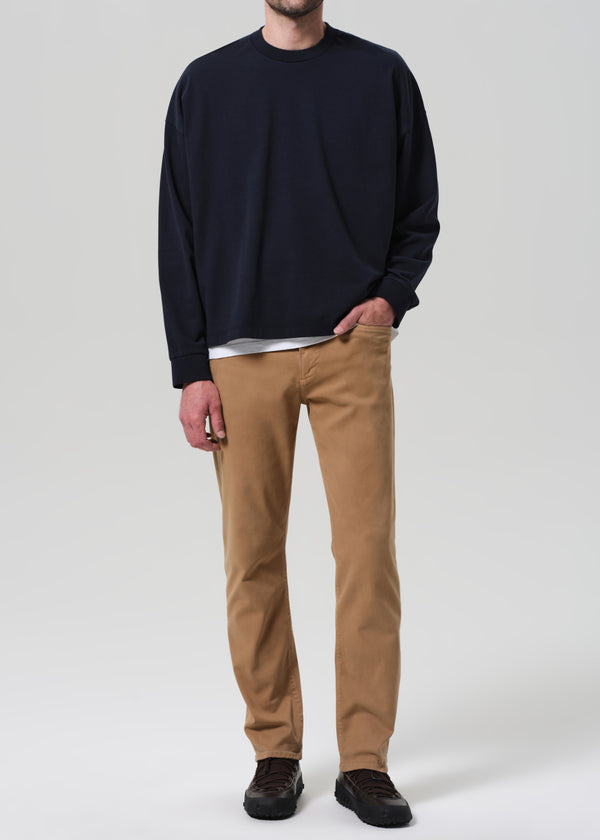 Gold Sign Elijah Straight Cashmere Touch In Tan