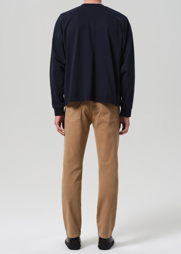 Gold Sign Elijah Straight Cashmere Touch In Tan