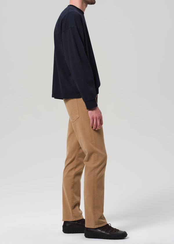 Gold Sign Elijah Straight Cashmere Touch In Tan