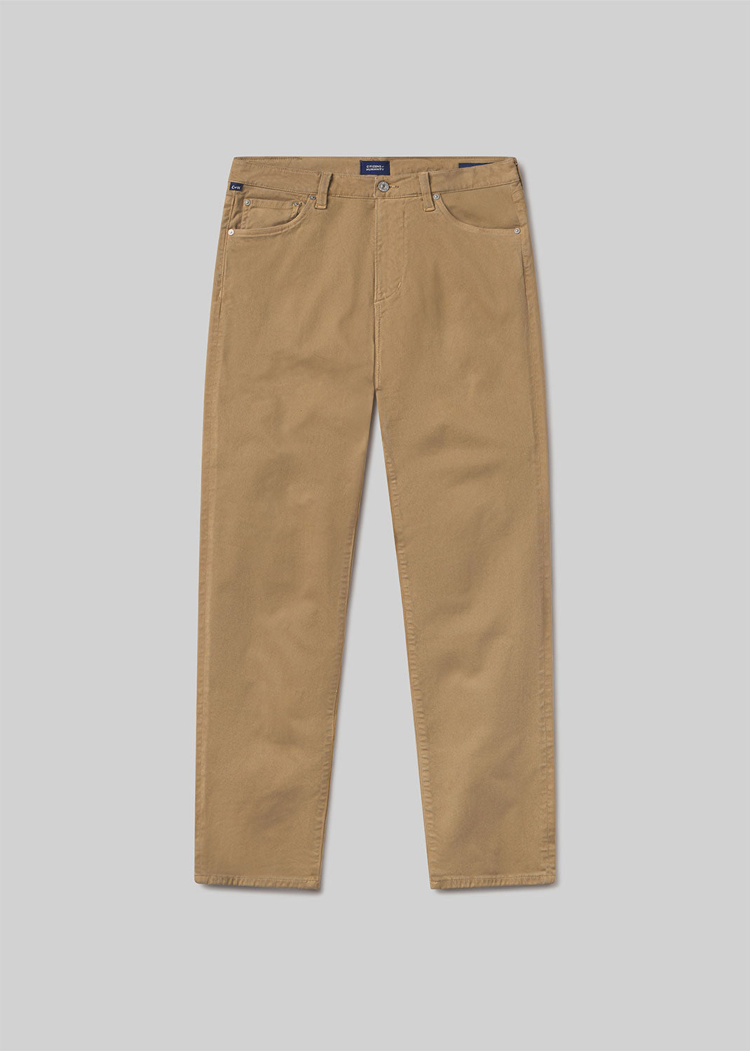 gold sign Elijah Straight Cashmere Touch In Tan