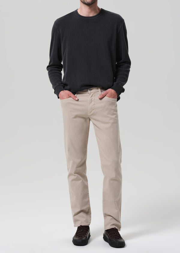 Gold Sign Elijah Straight Cashmere Touch In Wheat