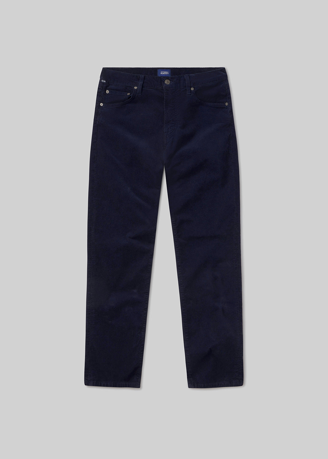 gold sign Elijah Straight Stretch Corduroy In Navy