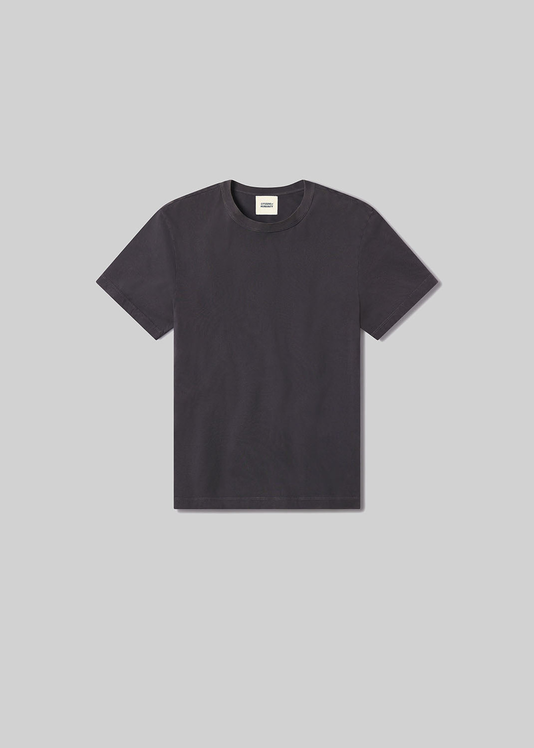 gold sign Everyday Short Sleeve Tee In Charcoal