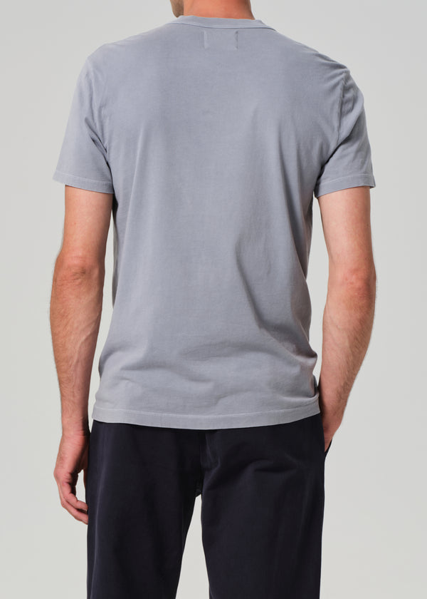 Gold Sign Everyday Short Sleeve Tee In Hematite