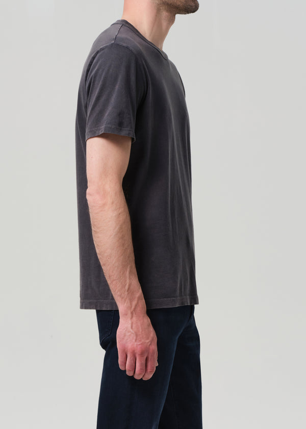 Gold Sign Everyday Short Sleeve Tee In Volcanic