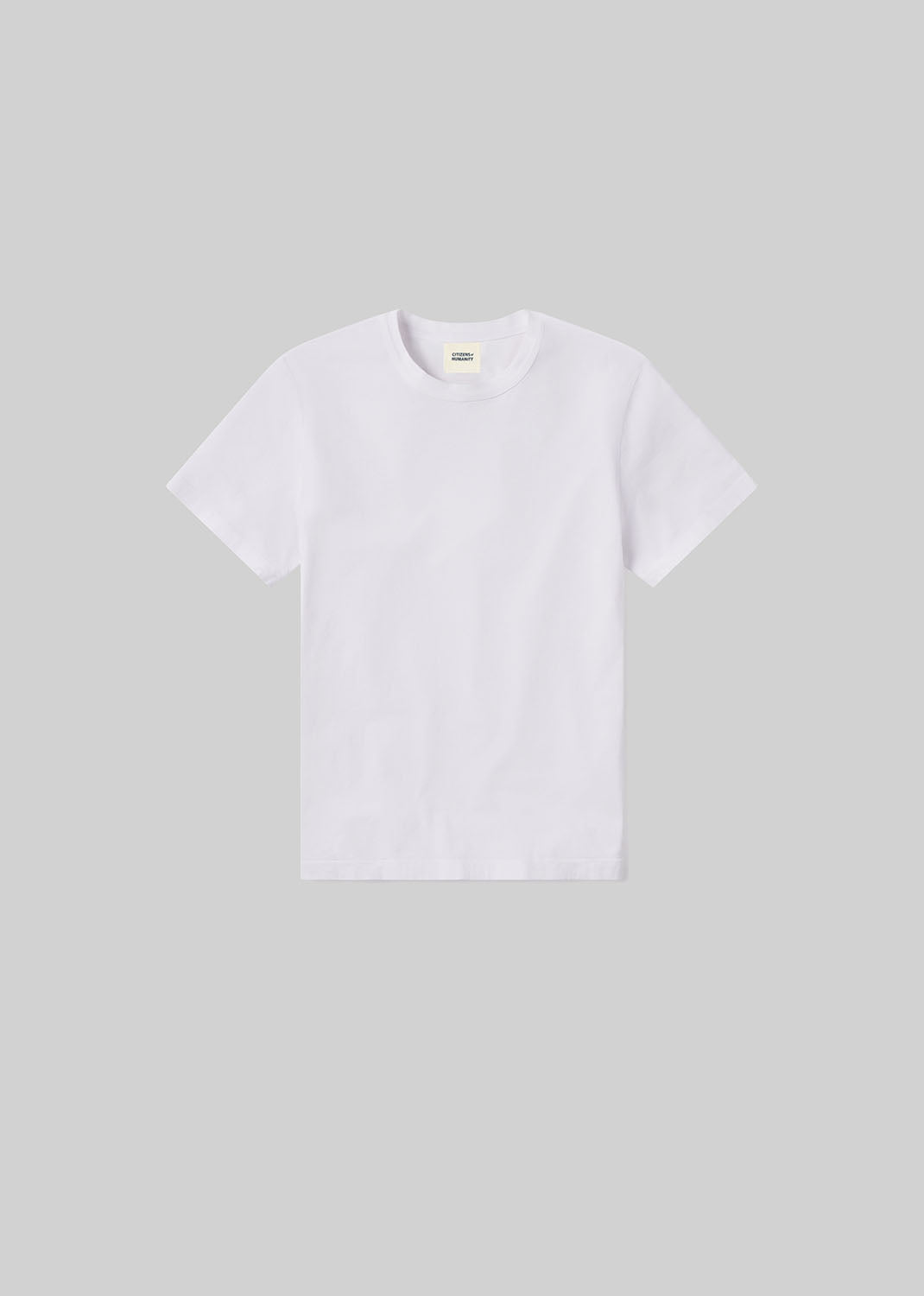 gold sign Everyday Short Sleeve Tee In White