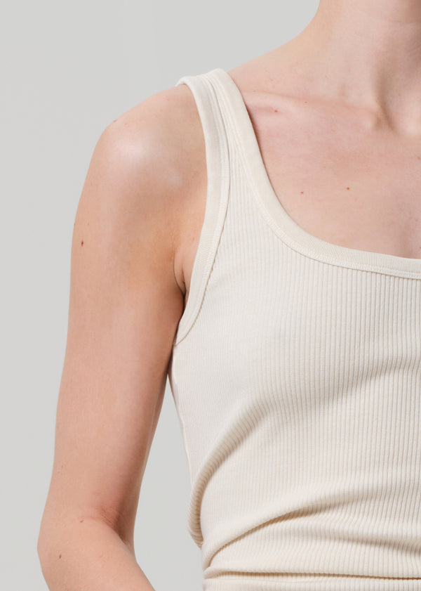 Gold Sign Faye Tank In Dune