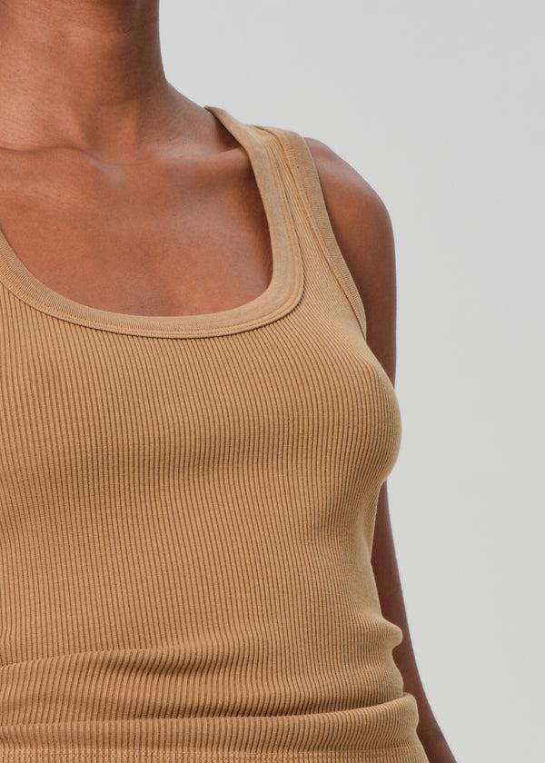 Gold Sign Faye Tank In Marcona