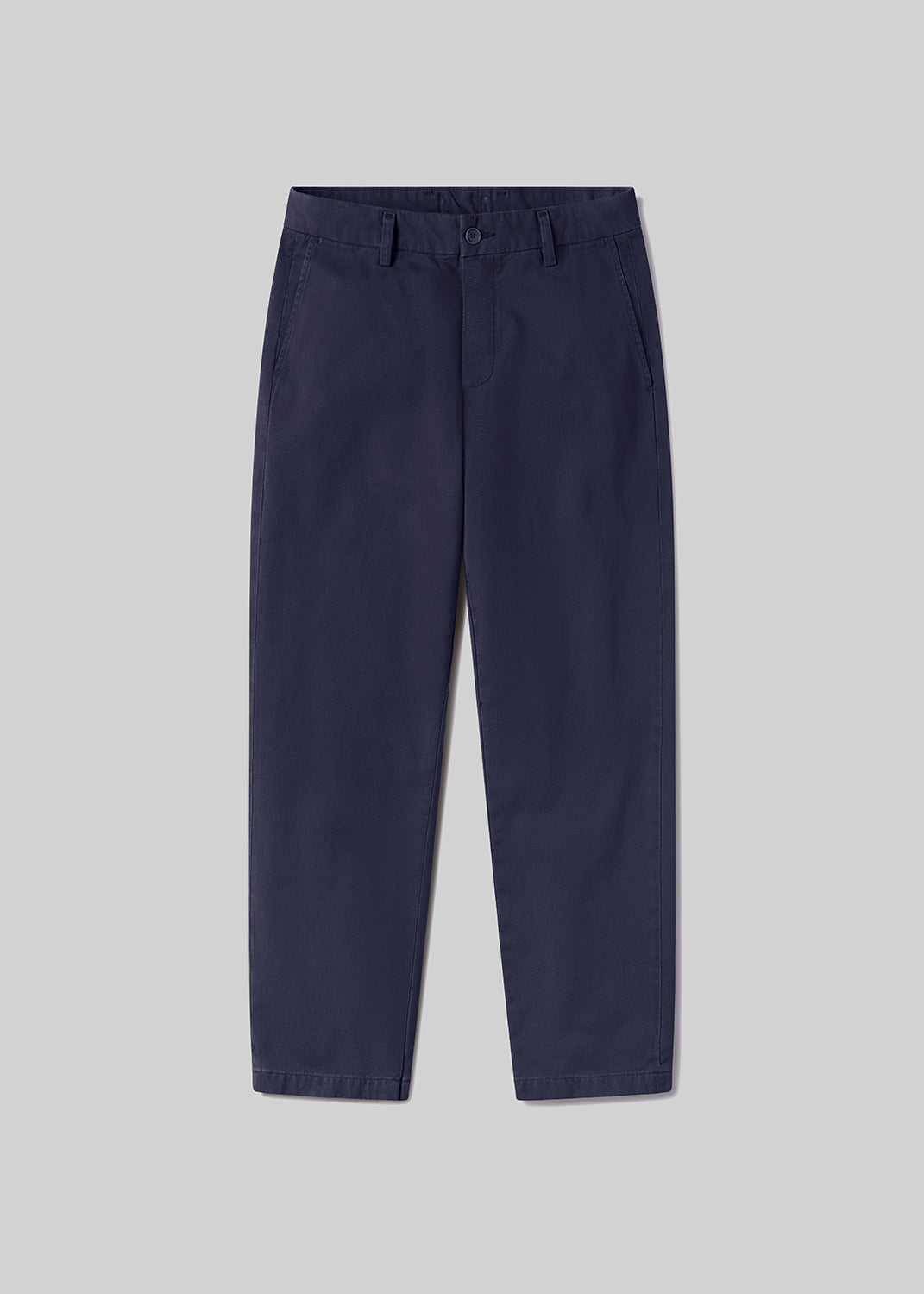gold sign Flat Front Chino In Navy
