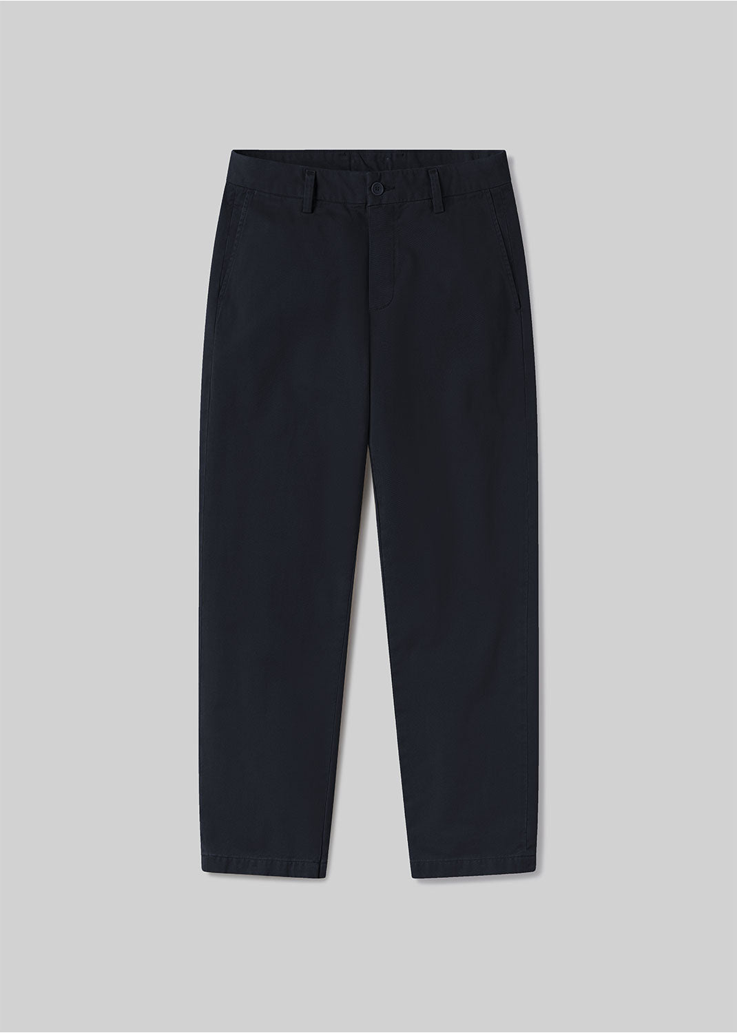 gold sign Flat Front Chino In Navy
