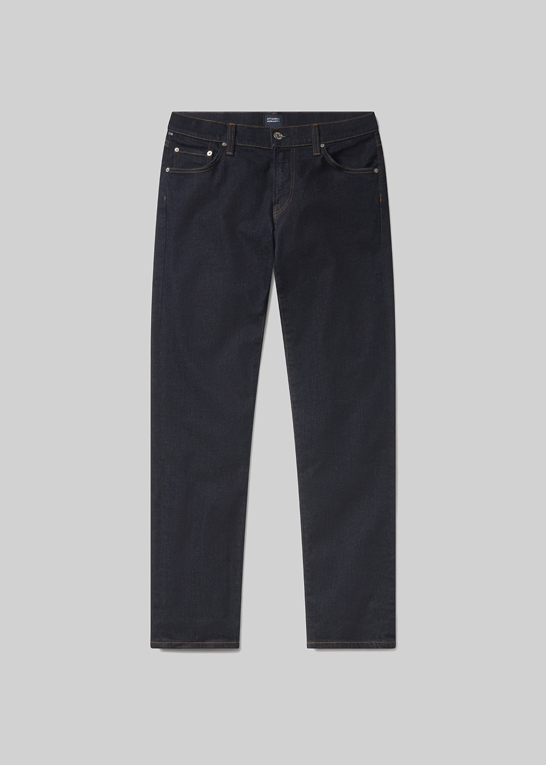 gold sign Gage Slim Straight Archive In Amaro