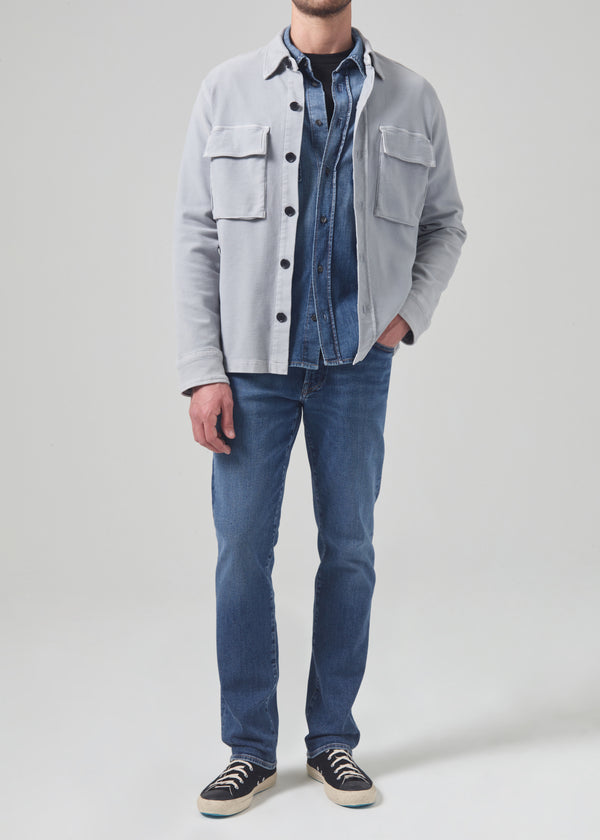 Gold Sign Gage Slim Straight Archive In Atlantic