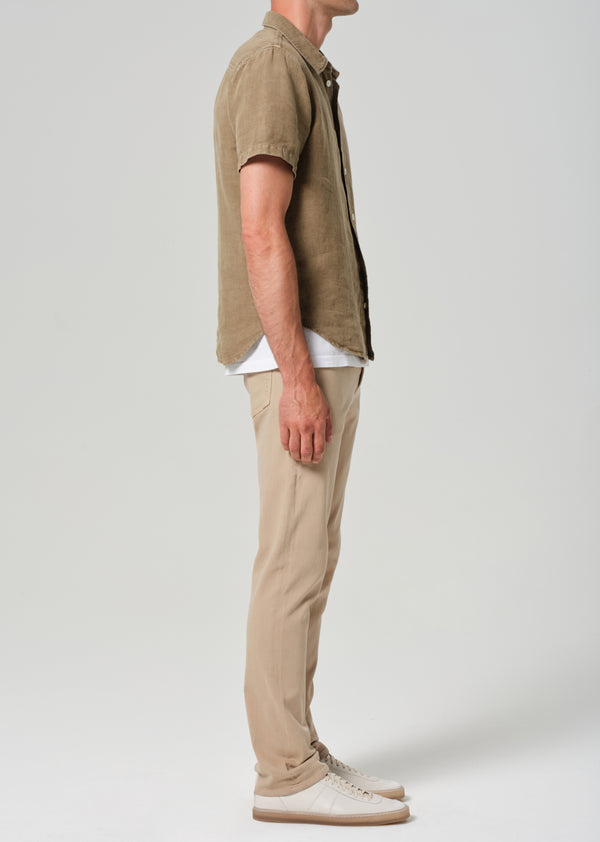 Gold Sign Gage Slim Straight Soft Weft In Abbot